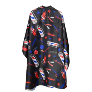 Capa De Corte Barber Shop Black