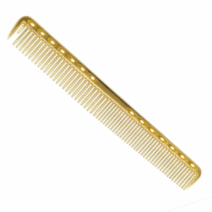 Pente Metal Dourado Para Barbeiro
