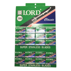 Lâmina Inox Barbear Barba Classic Lord Lâmina C/ 100 Un