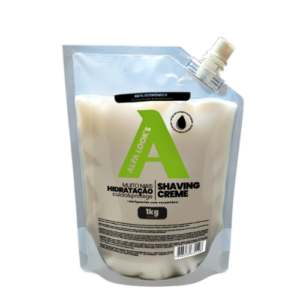 Refil shaving 1kg Creme Lemon alfa looks