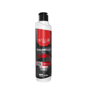 Shampoo 4Man 300ml Com Capsicum e Carvão Ativado